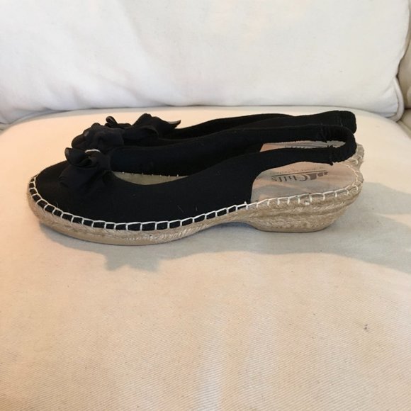 Cliffs By White Mountain Black Espadrille's - Picture 3 of 7